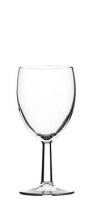 Saxon Wine Glass with White Wine